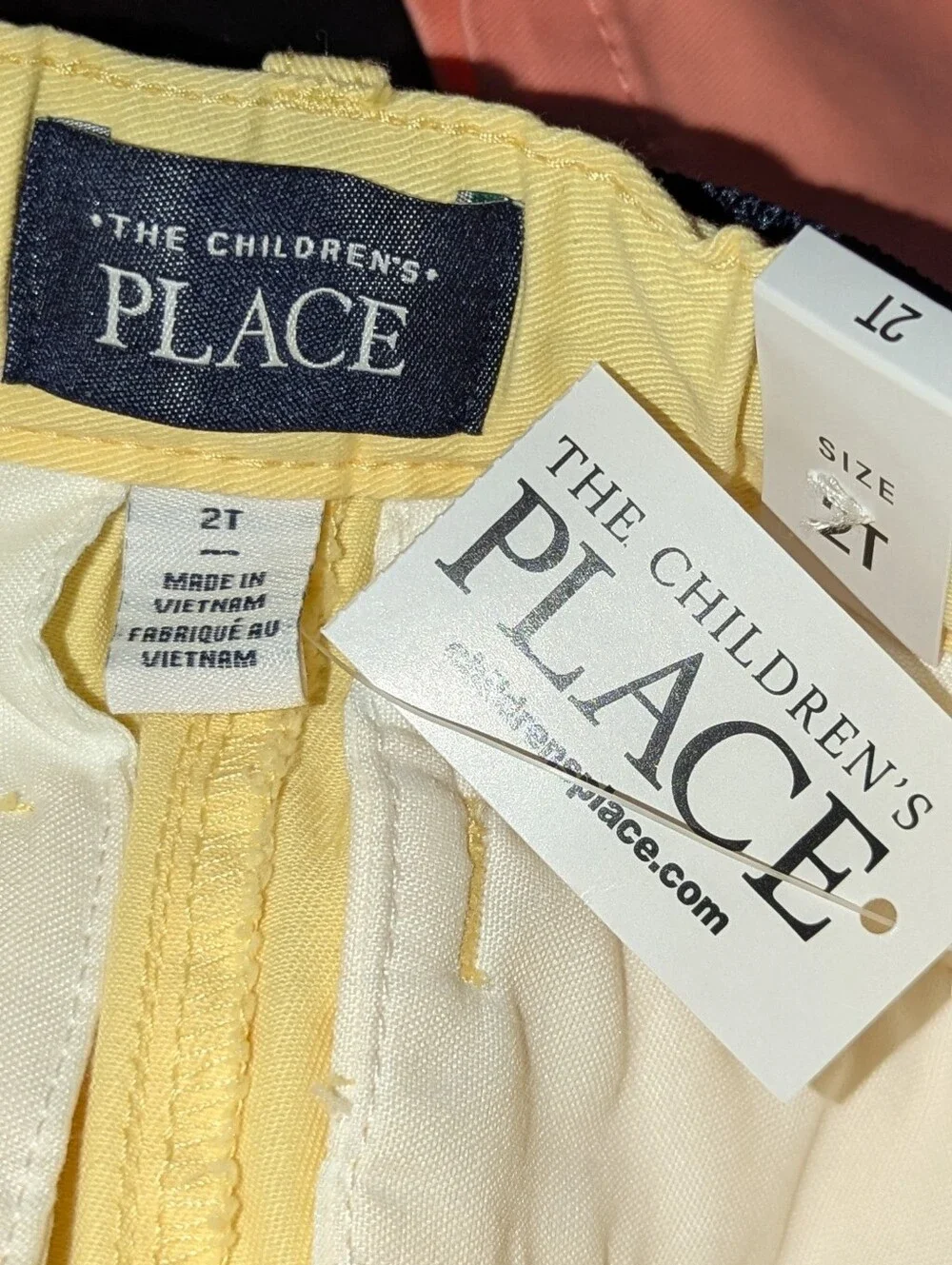 Lot of 4 - The Children's Place Shorts Chino Polo Shirt Boys Size 2T nwt
